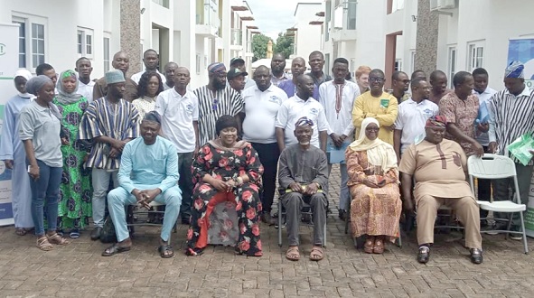 The participants after the launch The participants after the launch