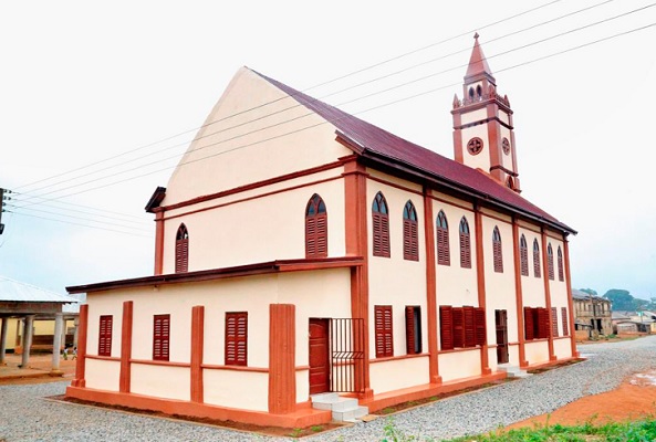 Ebenezer Society Chapel at Gomoa Gyaman in the Central Region