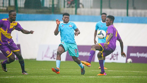 Medeama SC battles Remo Stars in the Champions League Medeama versus Remo Stars