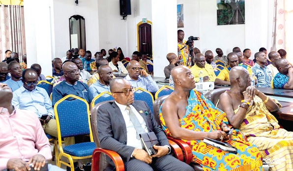 A section of the attendees at the meeting