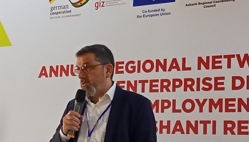 The head of programs at GIZ, Dr. Christian Jan