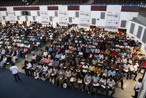 A section of the participants at the fair