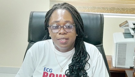 Sariel Adobea Etwire, General Manager of the Electricity Company of Ghana in charge of Eastern Region