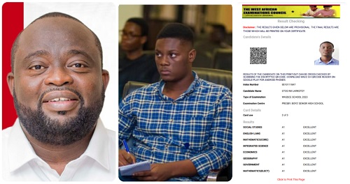 Okai Laryea's Educational Foundation grants scholarship to exceptional student pursuing law at UG Okai Laryea's Educational Foundation grants scholarship to exceptional student pursuing law at UG