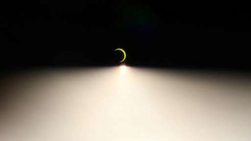 A solar eclipse captured at a museum in Ciudad Juarez, Mexico in October this year What to expect in 2024?