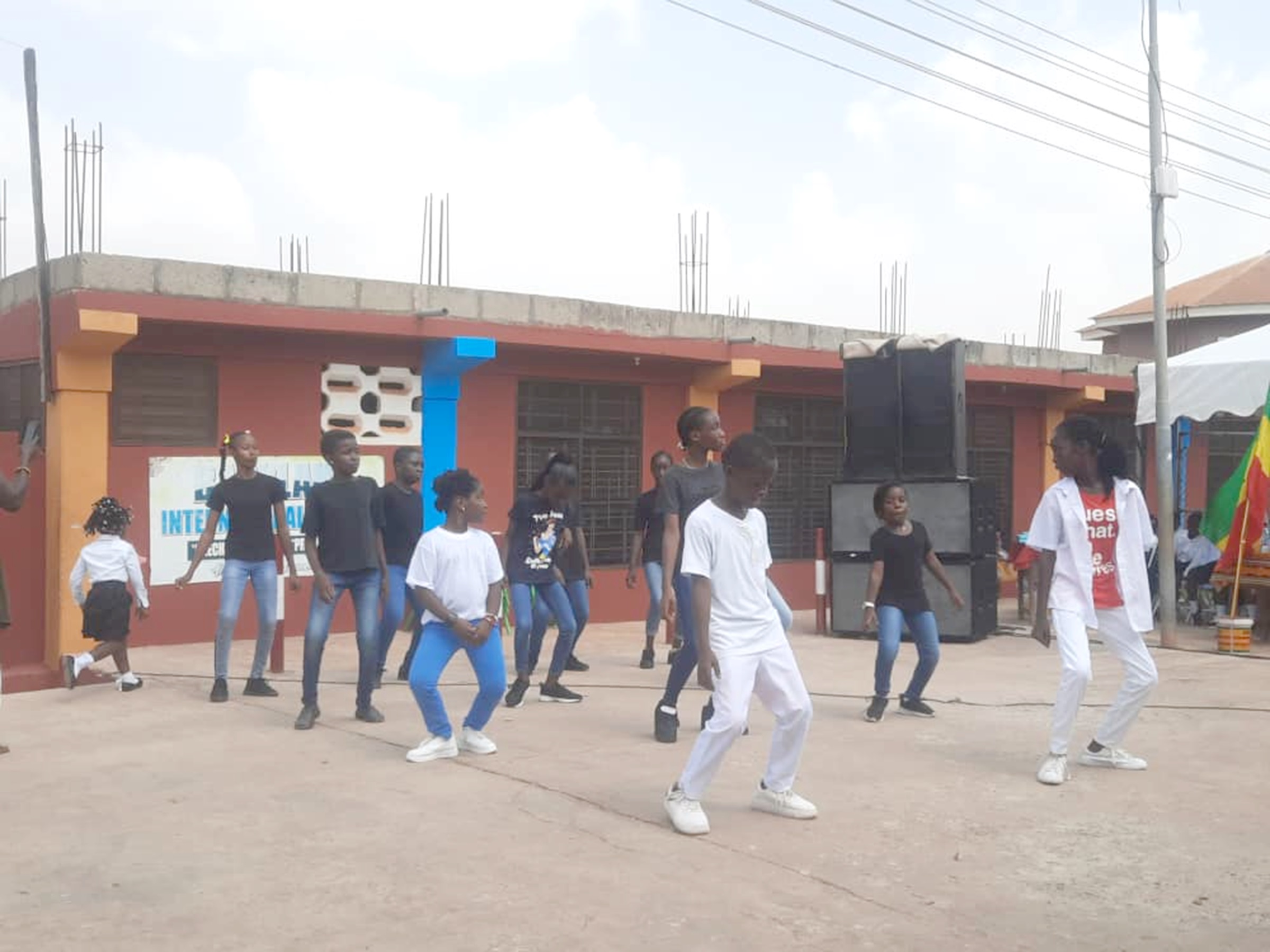 The school’s choreography group excited the audience. Learners graduate at BabyLand International School