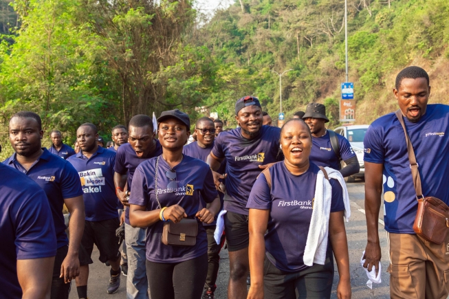 FirstBank Ghana holds annual health walk