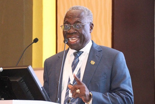 Yaw Osafo-Maafo, Senior Presidential Advisor, delivered a speech on behalf of President Nana Addo Dankwa Akufo-Addo at the ceremony Yaw Osafo-Maafo, Senior Presidential Advisor, delivered a speech on behalf of President Nana Addo Dankwa Akufo-Addo at the ceremony