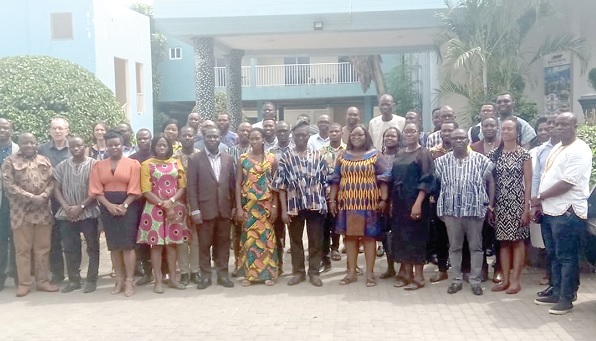 The participants after the stakeholder meeting 