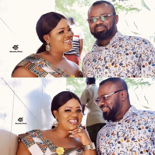 Gospel singer Obaapa Christy and hubby