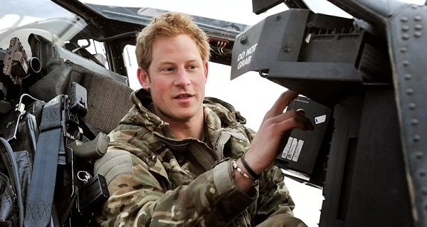 Harry served as an Apache helicopter pilot in 2012-13 Harry served as an Apache helicopter pilot in 2012-13