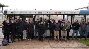 Driverless bus takes passengers across Forth Road Bridge in UK first