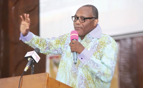 • Nii Amo Darko, President of ARM, delivering a speech at the First Alliance of Independent Reformers ceremony in Accra. Pictures: SAMUEL TEI ADANO • Nii Amo Darko, President of ARM, delivering a speech at the First Alliance of Independent Reformers ceremony in Accra. Pictures: SAMUEL TEI ADANO