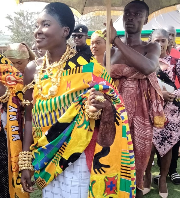 Nana Akua Ahenesima New Nkosuohemaa for Frante-Sekyedumase
