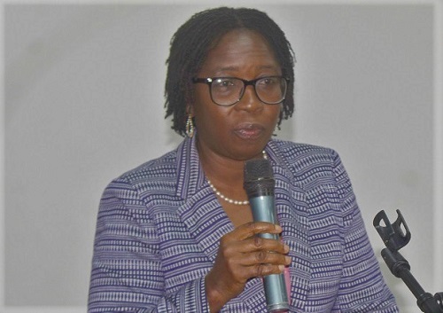Sylvia Adusu, Chief State Attorney, addressing the participants.  Picture: ESTHER ADJORKOR ADJEI