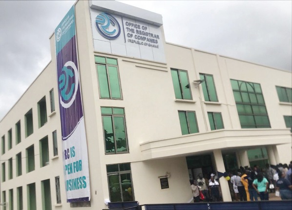 Front view of the ORC office in Kumasi. Pictures: EMMANUEL BAAH