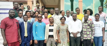 Health workers and volunteers who attended the training workshop on Neglected Tropical Disease at Dormaa-Ahenkro Health workers and volunteers who attended the training workshop on Neglected Tropical Disease at Dormaa-Ahenkro
