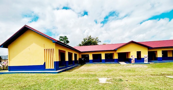 The new classroom block