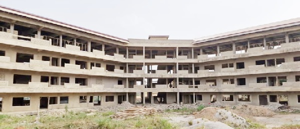 The Creative Arts School which is currently 80 per cent complete