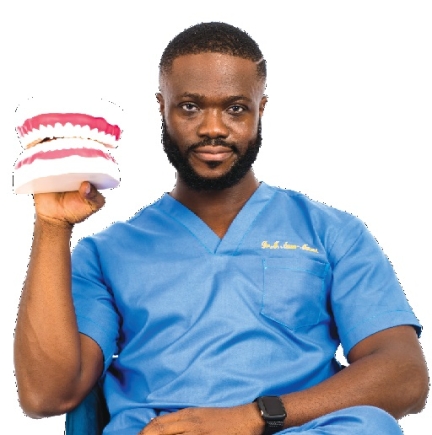 Dr Michael Awua-Mensah is a general dentist at the Safadi Medical Hub in Accra Dr Michael Awua-Mensah is a general dentist at the Safadi Medical Hub in Accra