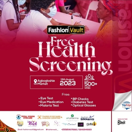 Fashion Vault Partners with VisionSpring & Total Vision Eyecare to organize Free Eye Care and Health Screening at Agbogbloshie Fashion Vault Partners with VisionSpring & Total Vision Eyecare to organize Free Eye Care and Health Screening at Agbogbloshie