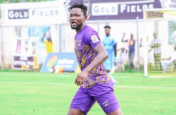 Skipper Vincent Atinga is expected to lead the 'Mauve and Yellow' to their first ever league title glory Vincent Atinga