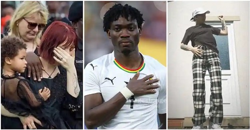 Grieving widow of Christian Atsu defends dance video as coping mechanism Grieving widow of Christian Atsu defends dance video as coping mechanism