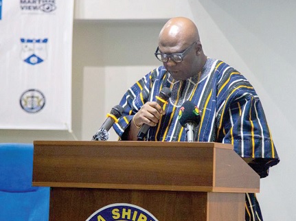 Captain Ebenezer Gakpey, Monitoring Manager, Ghana Ports and Harbours Authority 
