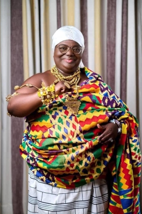 Nana Akosua Dua Asor Sika Brayie II, suspended Queenmother.
