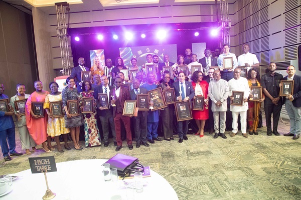 Winners of the 13th Ghana Entrepreneurs and Corporate Executives Awards Graphic MD 43 others honoured at 13th Ghana Entrepreneur and Corporate Executives Awards
