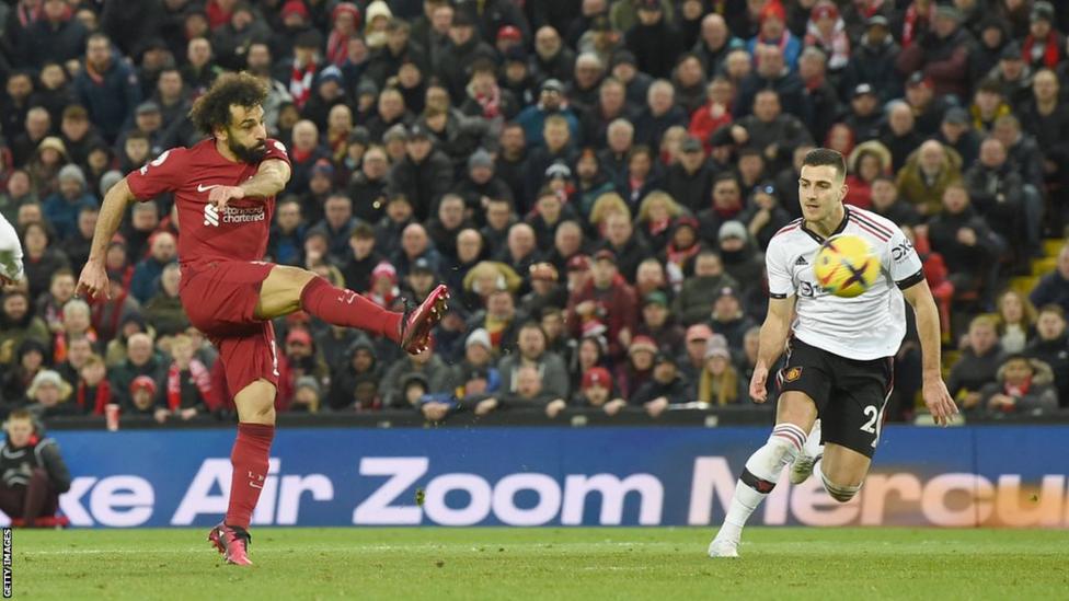 Mohamed Salah broke Robbie Fowler's record of 128 Premier League goals for Liverpool Mohamed Salah broke Robbie Fowler's record of 128 Premier League goals for Liverpool