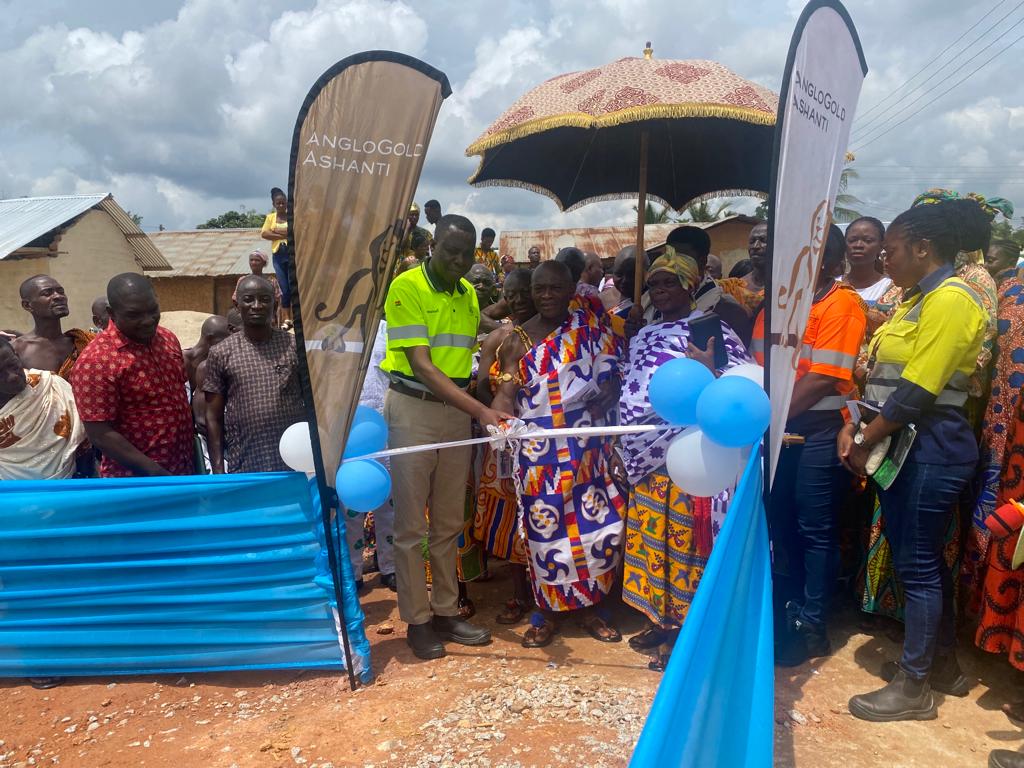 Mining firm constructs boreholes for four communities Mining firm constructs boreholes for four communities