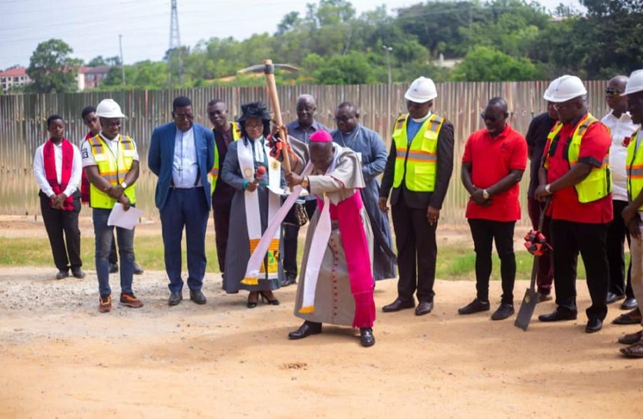 Sod cutting ceremony to start construction