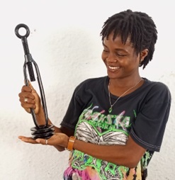 Amy Tetteh wins 2023 World Art Day Painting and Textiles challenge Amy Tetteh wins 2023 World Art Day Painting and Textiles challenge