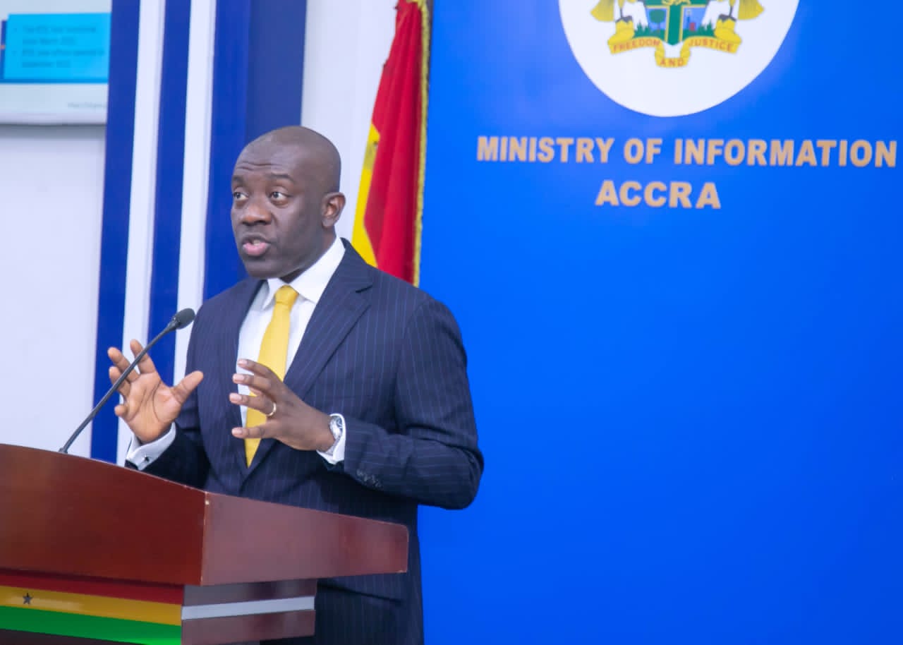 Kojo Oppong Nkrumah, Minister of Information 14 Institutions fined GH¢1.3m for non-compliance with RTI Law