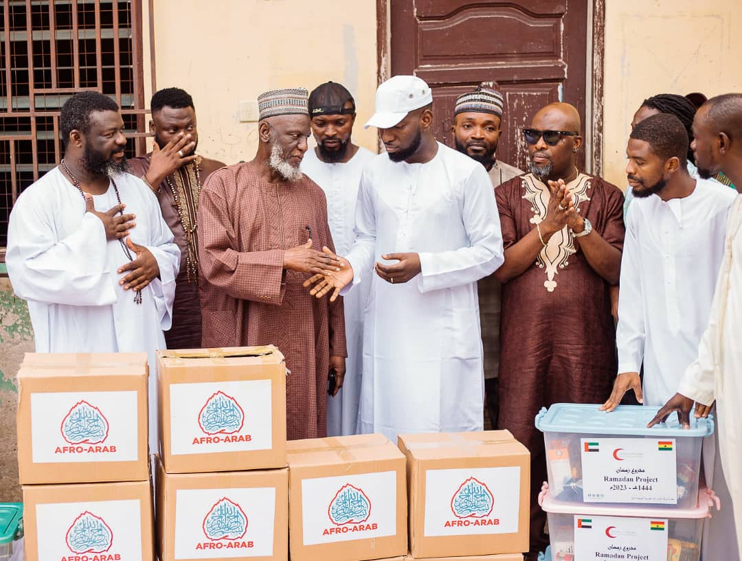 Afro-Arab Group donates to Imam Jajah Afro-Arab Group donates to Imam Jajah