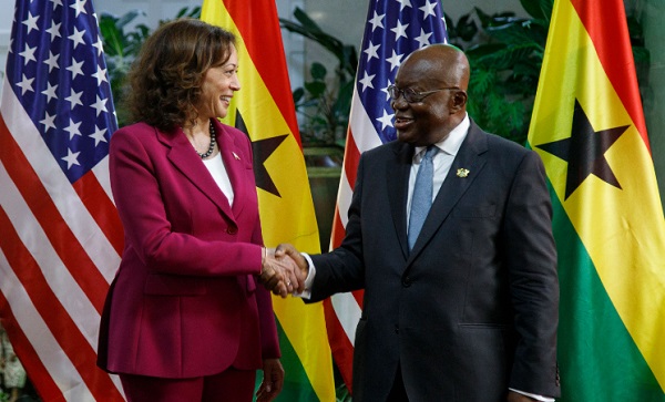The disclosure of US support comes after US Vice President Kamala Harris visited Ghana and held talks with President Akufo-Addo last month. The disclosure of US support comes after US Vice President Kamala Harris visited Ghana and held talks with President Akufo-Addo last month.