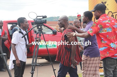 Kumawu: For flouting electoral rules and allowing campaigning during election, Angel TV crew verbally attacked