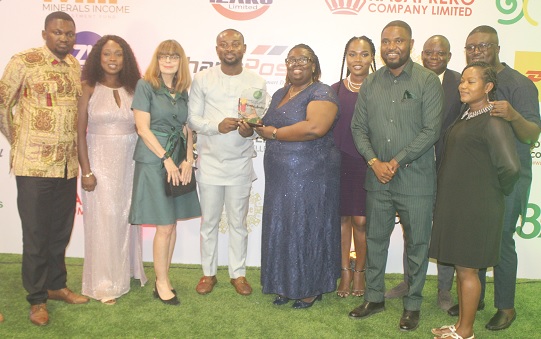 Nana Yaw Osei-Darkwa (2nd from right), Convener and Founder of the Green Republic Project, with Amma Acheampomaa Frimpong (3rd from right), Coordinator of the National Lottery Authority Good Causes Foundation, Davis Ohene Fobi (4th from left), Audit Manager of the NLA Good Causes Foundation, and some other participants. Picture: ESTHER ADJORKOR ADJEI Nana Yaw Osei-Darkwa (2nd from right), Convener and Founder of the Green Republic Project, with Amma Acheampomaa Frimpong (3rd from right), Coordinator of the National Lottery Authority Good Causes Foundation, Davis Ohene Fobi (4th from left), Audit Manager of the NLA Good Causes Foundation, and some other participants. Picture: ESTHER ADJORKOR ADJEI