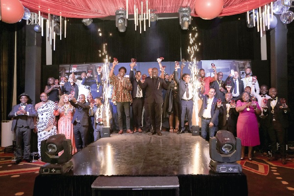 • The winners displaying their awards 24 Companies, individuals honoured at 7th Manufacturing Awards