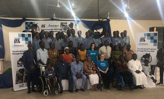 Tullow Ghana and WalkAbout Foundation join forces to support mobility and rehabilitation in Ghana Tullow Ghana and WalkAbout Foundation join forces to support mobility and rehabilitation in Ghana