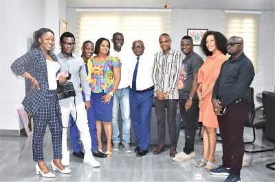 Dr Nana Ato Arthur (5th from right), Head of Local Government Service, with some of the foreign students from GIMPA who paid a courtesy call on him in Accra Dr Nana Ato Arthur (5th from right), Head of Local Government Service, with some of the foreign students from GIMPA who paid a courtesy call on him in Accra