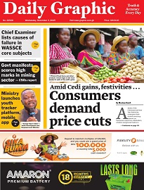 Buy Latest Daily Graphic Newspaper