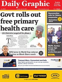 Jan 28th 2026 - Daily Graphic FrontPage