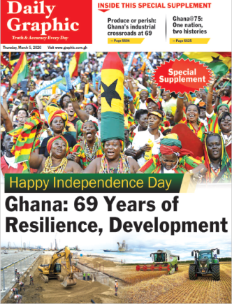 Daily Graphic 6th March 2026 - Ghana Month Special Supplement
