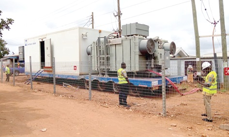 The new sub-station The new sub-station