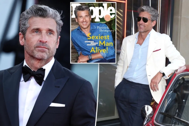 Grey’s Anatomy star Patrick Dempsey named Sexiest Man Alive