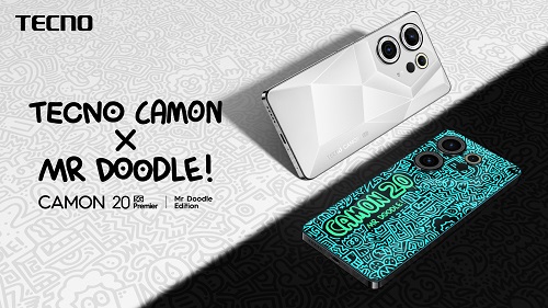 TECNO Launches CAMON 20 Series Mr Doodle Edition with world-first back cover adorned with graffiti-style art TECNO Launches CAMON 20 Series Mr Doodle Edition with world-first back cover adorned with graffiti-style art