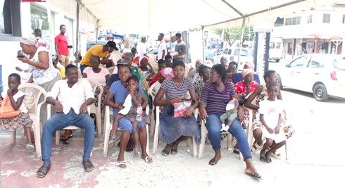Some residents at the screening
