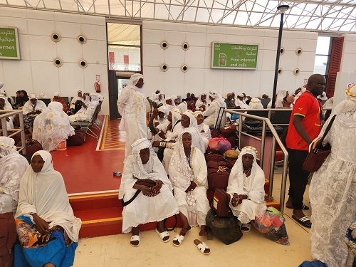 Hajj Board Chairman sees off first batch of Ghanaian pilgrims returning from Hajj in Jeddah
